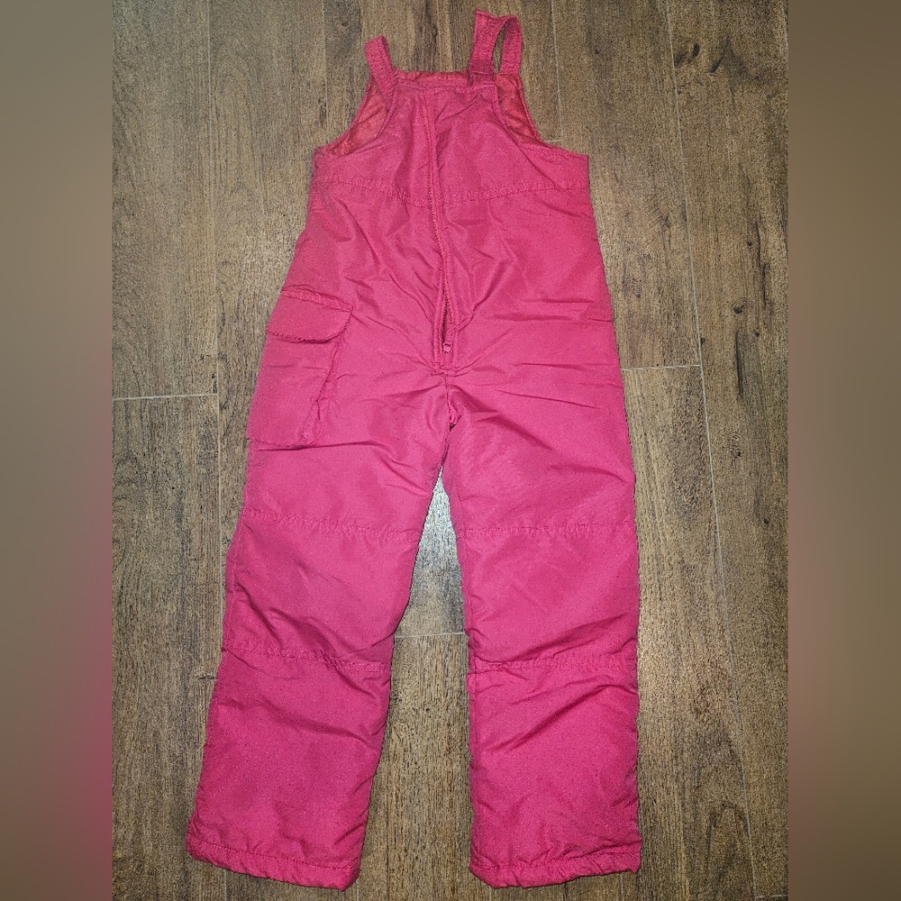 Girls Snow Bib Pants By London Fog Size S(7/8)